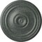 Ekena Millwork Reece Ceiling Medallion (Fits Canopies up to 6 3/4"), 21"OD x 1 1/4"P, Athenian Green Crackle CM21REAGC - alternate 1